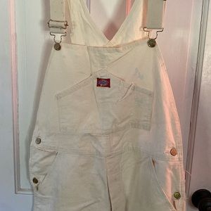 Dickies White Overalls